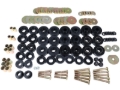 Picture of Energy Suspension 65-67 Chevrolet Biscayne/Bel Air/Caprice/Impala Body Mount Set w/ Hardware - Black