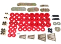 Picture of Energy Suspension 65-67 Chevrolet Biscayne/Bel Air/Caprice/Impala Body Mount Set w/ Hardware - Red
