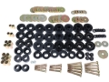 Picture of Energy Suspension 65-67 Chevrolet Biscayne/Bel Air/Caprice/Impala Body Mount Set w/ Hardware - Black