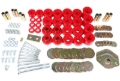 Picture of Energy Suspension ES Body Mounts-Red Bushing Kits - 8.4113R