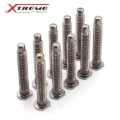 Picture of BLOX Racing Titanium Extended Wheel Studs M12X1.5mm Single Piece Honda Fitment - Burnt