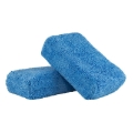 Picture of Chemical Guys Premium Grade Microfiber Applicators - 2in x 4in x 6in - Blue - 2 Pack