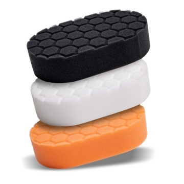 Picture of Chemical Guys Hex-Logic Hand Polishing Applicator Pads - 3in x 6in x 1in - 3 Pack