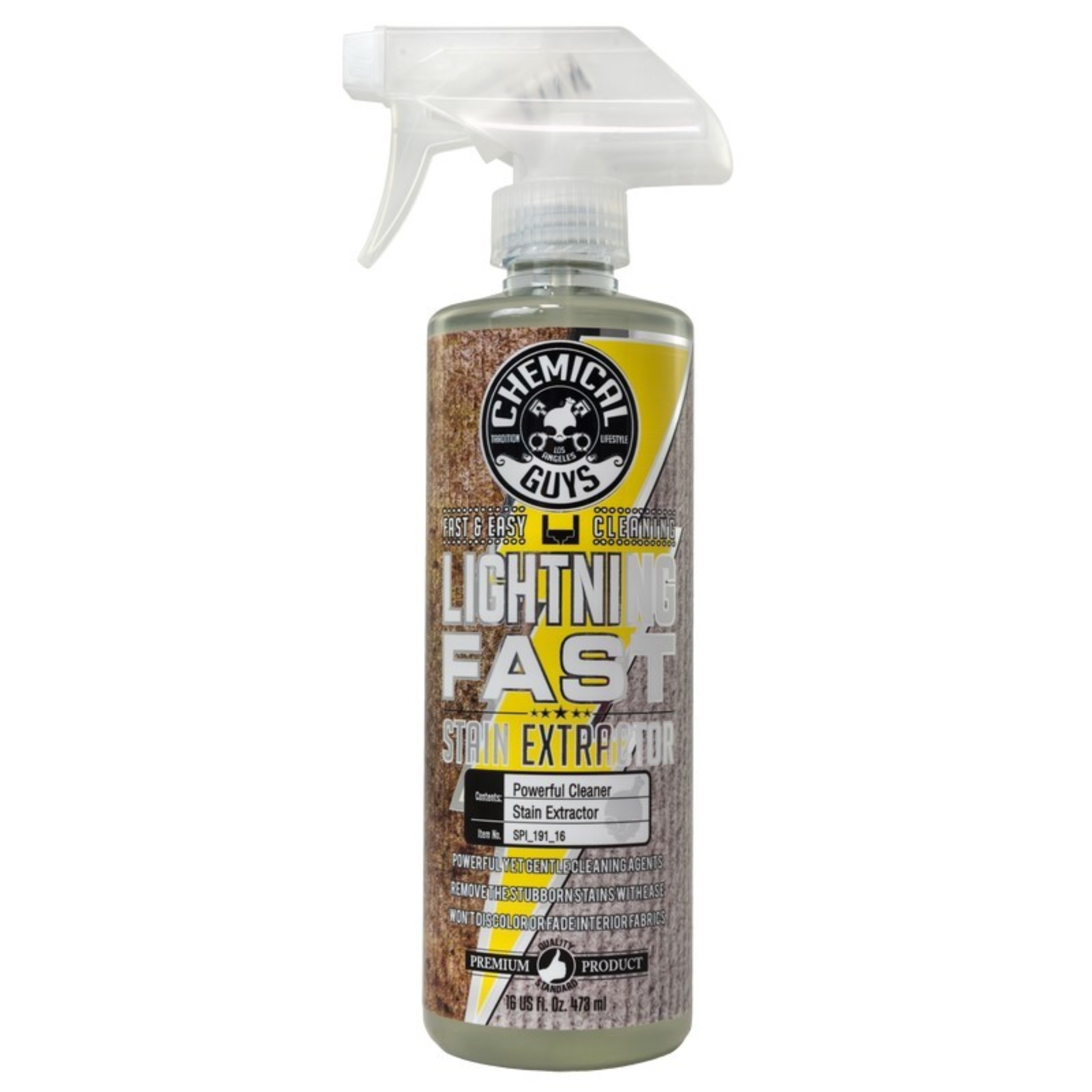 Picture of Chemical Guys Lightning Fast Carpet & Upholstery Stain Extractor - 16oz