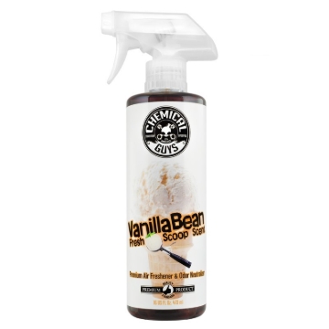 Picture of Chemical Guys Vanilla Bean Air Freshener & Odor Eliminator - 16oz