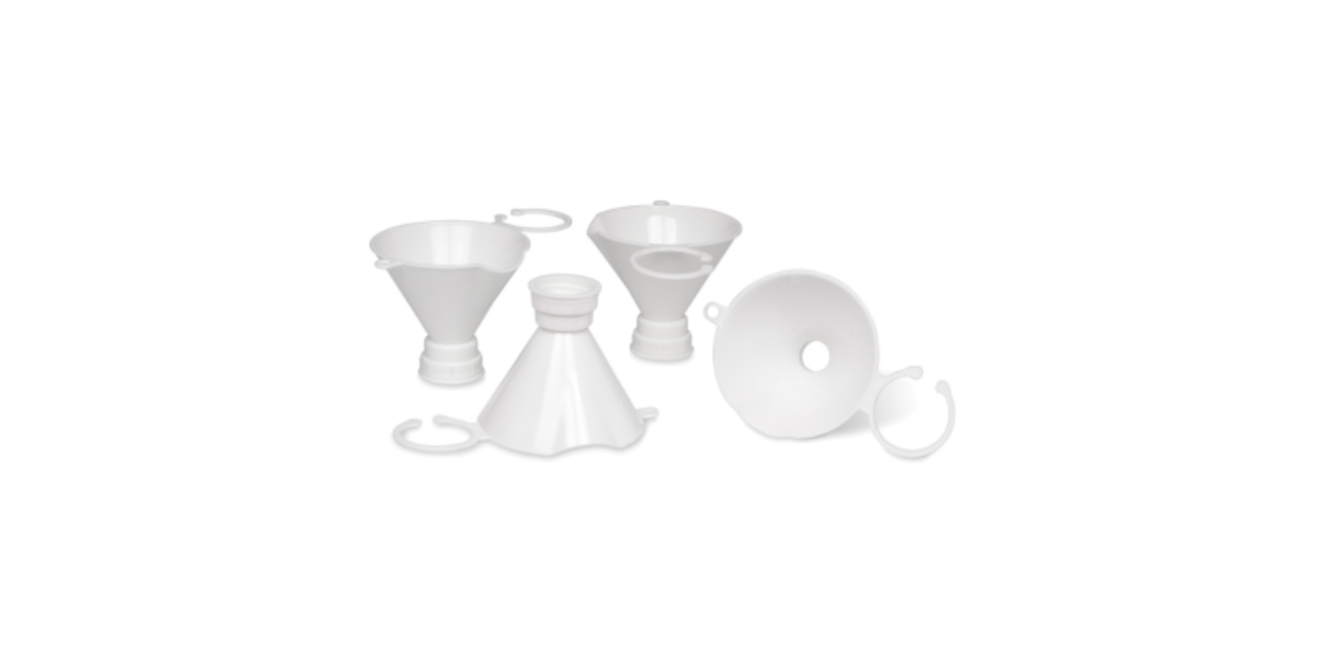 Picture of Griots Garage Threaded Bottle-Top Funnels (Set of 4)