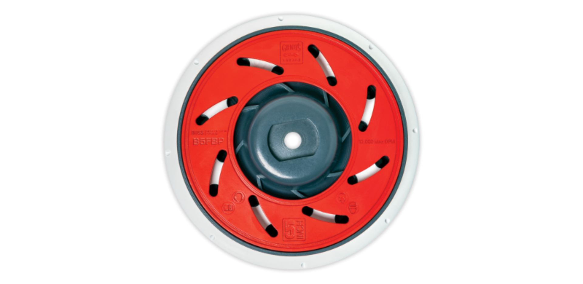 Picture of Griots Garage BOSS 5in Fanned Orbital Backing Plate