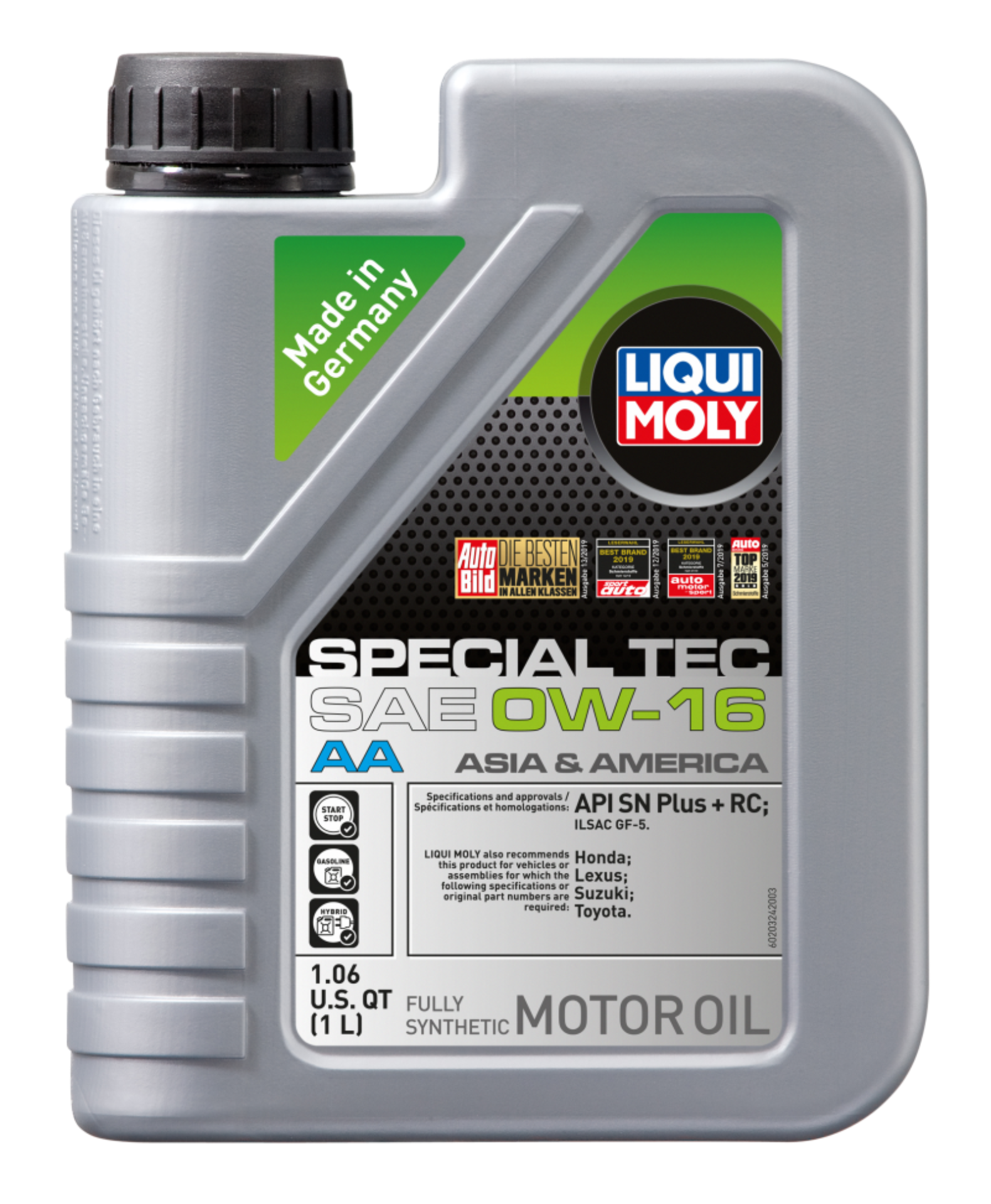Picture of LIQUI MOLY 1L Special Tec AA Motor Oil SAE 0W16