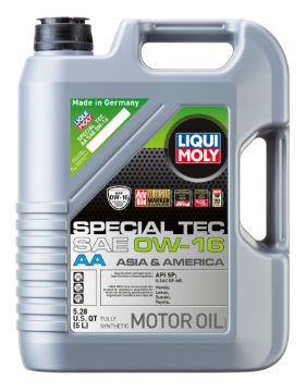 Picture of LIQUI MOLY 5L Special Tec AA Motor Oil SAE 0W16