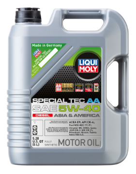 Picture of LIQUI MOLY 5L Special Tec AA Motor Oil SAE 5W40 Diesel