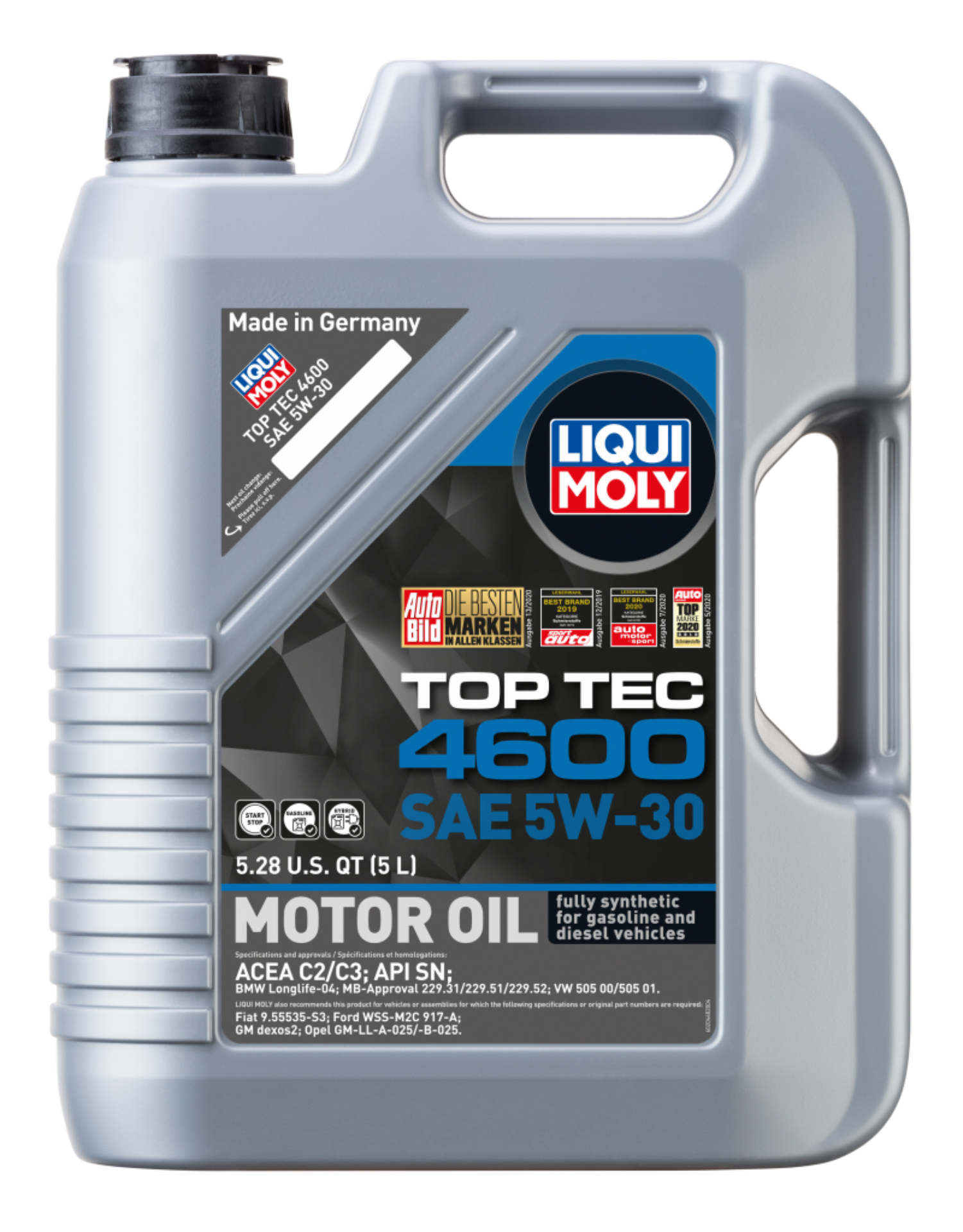 Picture of LIQUI MOLY LQM Motor Oil-Top Tec 4600 - 20448