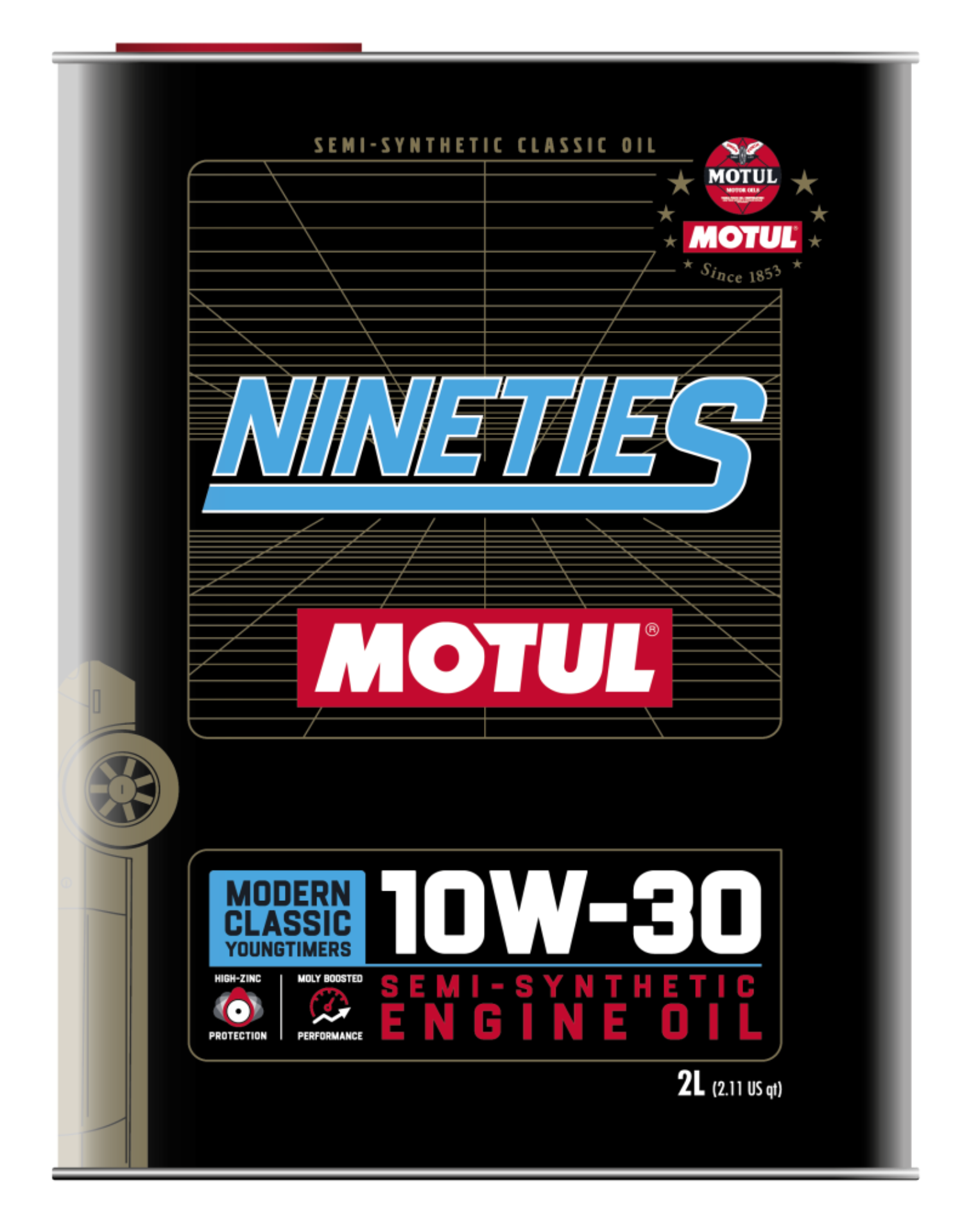 Picture of Motul 10W30 Classic Nineties Oil - 10x2L