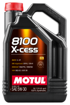 Picture of Motul Synthetic Engine Oil 8100 5W30 X-CESS 5L