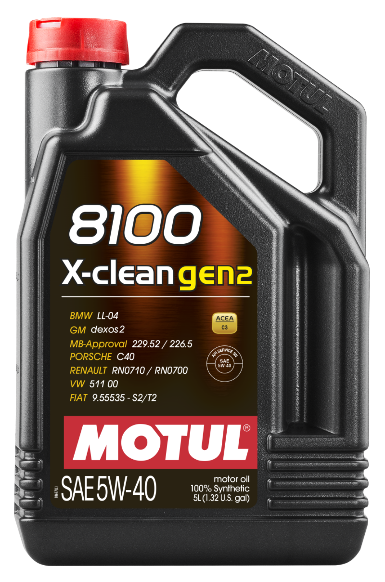 Picture of Motul 5L Synthetic Engine Oil 8100 X-CLEAN Gen 2 5W40