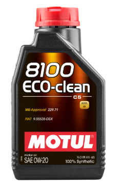 Picture of Motul 1L Synthetic Engine Oil 8100 Eco-Clean 0W20