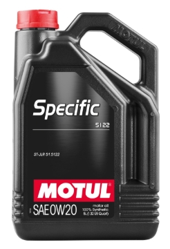 Picture of Motul 5L OEM Synthetic Engine Oil ACEA A1/B1 Specific 5122 0W20