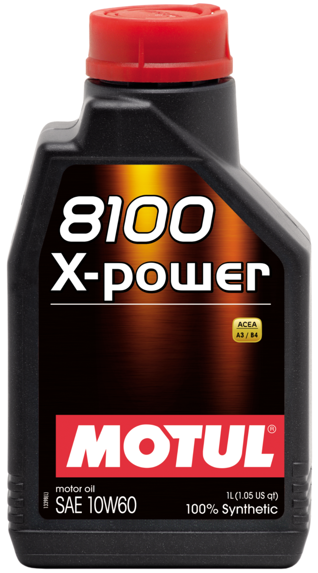 Picture of Motul 1L Synthetic Engine Oil 8100 10W60 X-Power - ACEA A3/B4