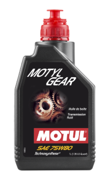Picture of Motul 1L Transmission MOTYLGEAR 75W80 - Technosynthese - API GL-5 / MIL-L-2105D