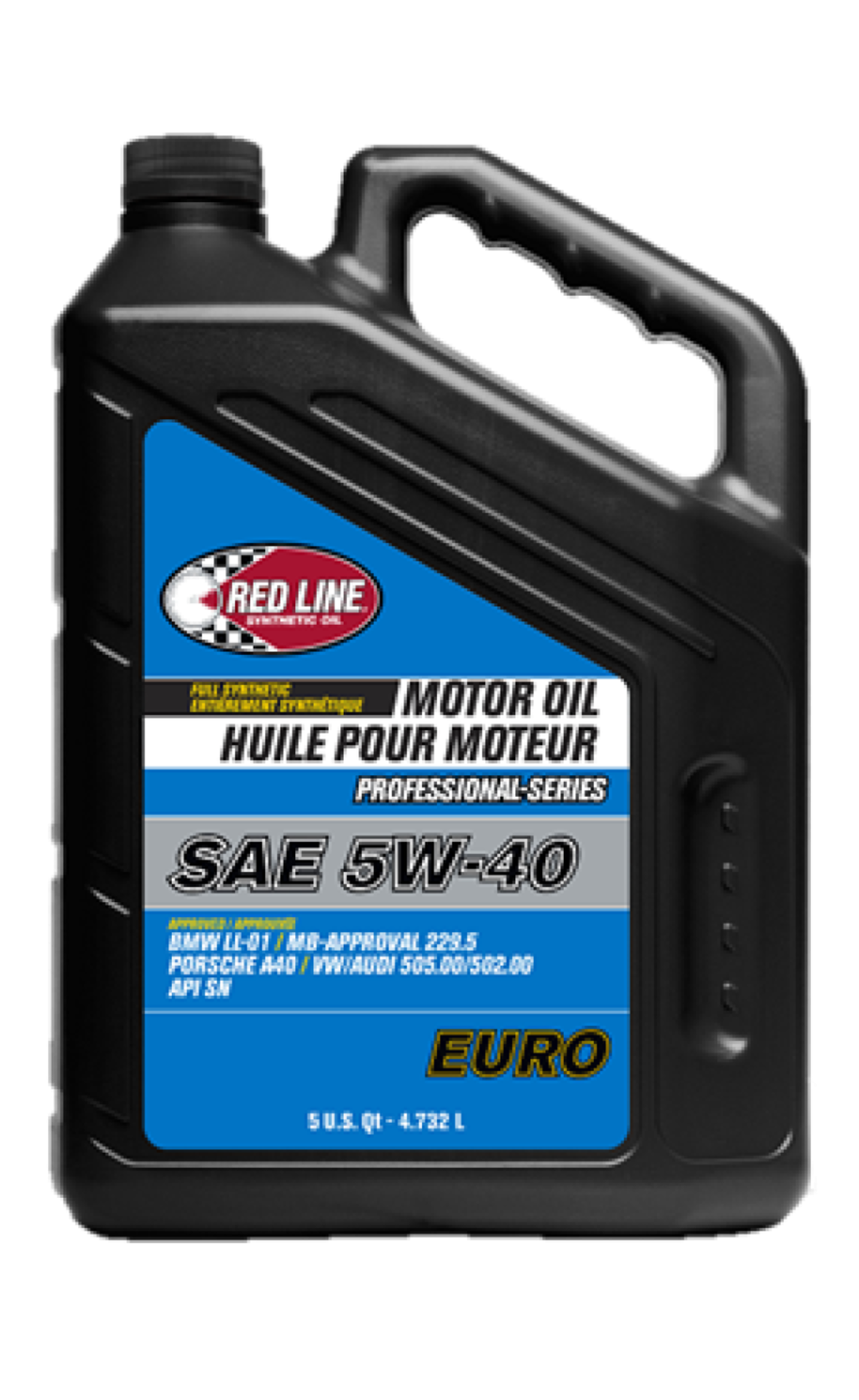 Picture of Red Line Pro-Series Euro 5W40 Motor Oil - 5 Quart