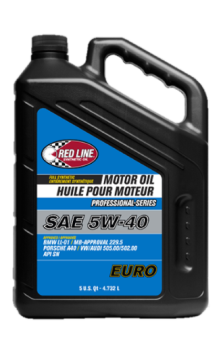 Picture of Red Line Pro-Series Euro 5W40 Motor Oil - 5 Quart