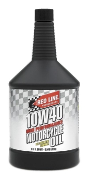 Picture of Red Line 10W40 Motorcycle Oil - Quart