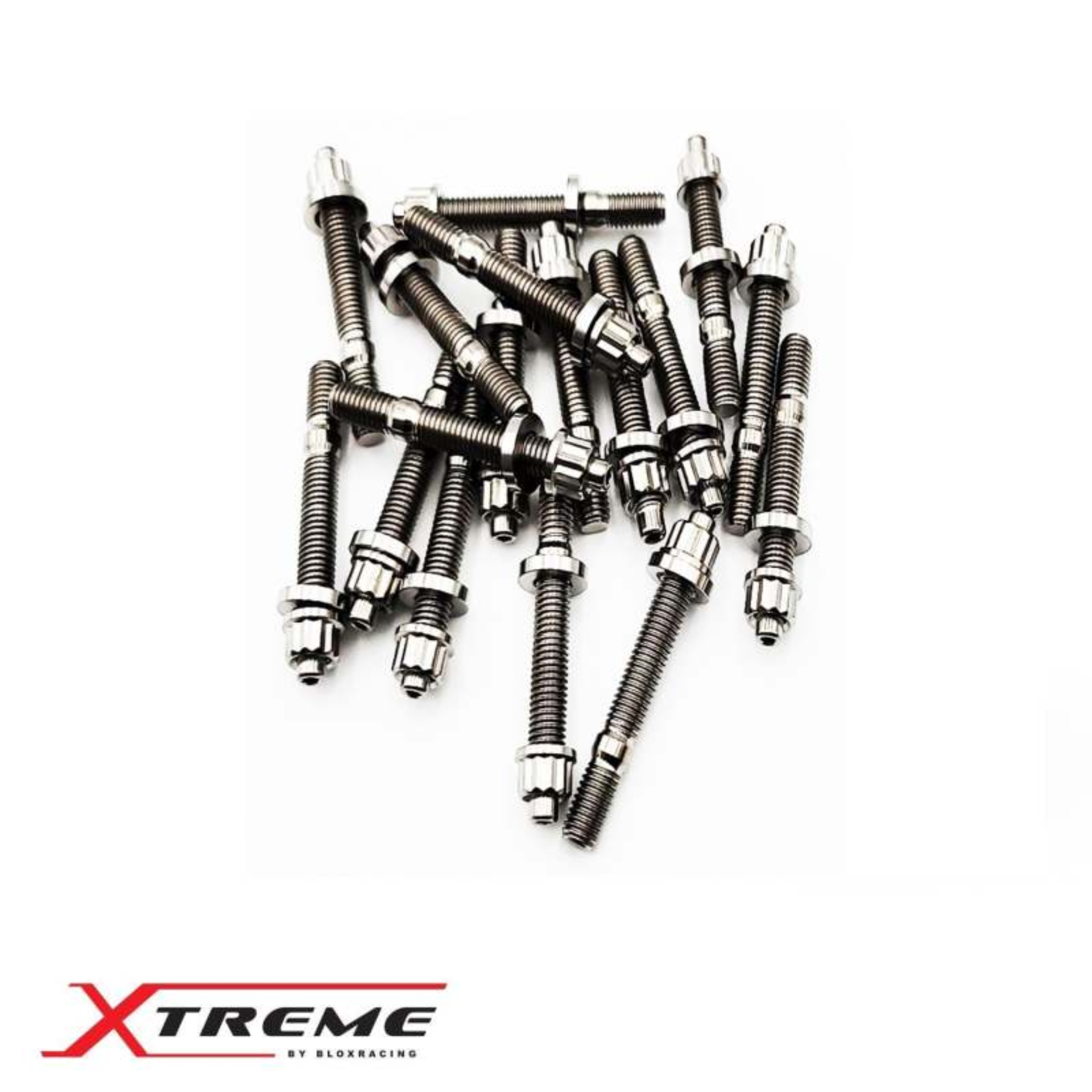 Picture of BLOX Racing M8X1.25X45mm 10-Piece Set - Titanium