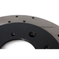 Picture of BLOX Racing Slotted And Cross-Drilled Rotor Left Side