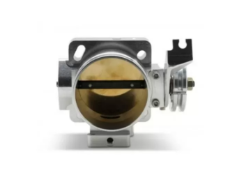Picture of BLOX Racing 87mm Billet Throttle Body - Mustang 5.0 - Silver Anodized