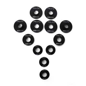 Picture of BLOX Racing 16-21 FK Civic - Front - 12 Pieces Subframe Hard Collar Kit