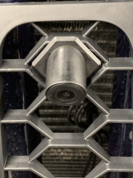 Picture of Tazer 20-22 Jeep Gladiator (Incl. Wrangler JL 4XE & 392) Grille Mounted Front Camera Kit