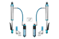 Picture of King Shocks 2022+ Toyota Tundra Rear 2.5 Dia Remote Reservoir Coilover & Adjuster (Pair)