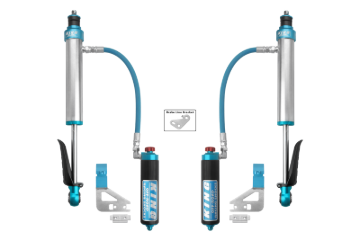 Picture of King Shocks 2022+ Toyota Tundra Rear 2.5 Dia Remote Reservoir Coilover & Adjuster (Pair)