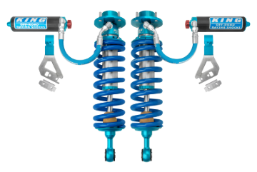 Picture of King Shocks 2022+ Toyota Tundra Front 2.5 Dia w/ Remote Reservoir Coilover & Adjuster (Pair)