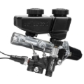 Picture of Wilwood Remote Tandem M/C Kit w/Bracket and Valve - 1in Bore Black