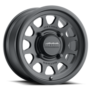 Picture of Method MR414 Bead Grip 15x7 / 4+3/13mm Offset / 5x4.5 / 76mm CB Matte Black Wheel