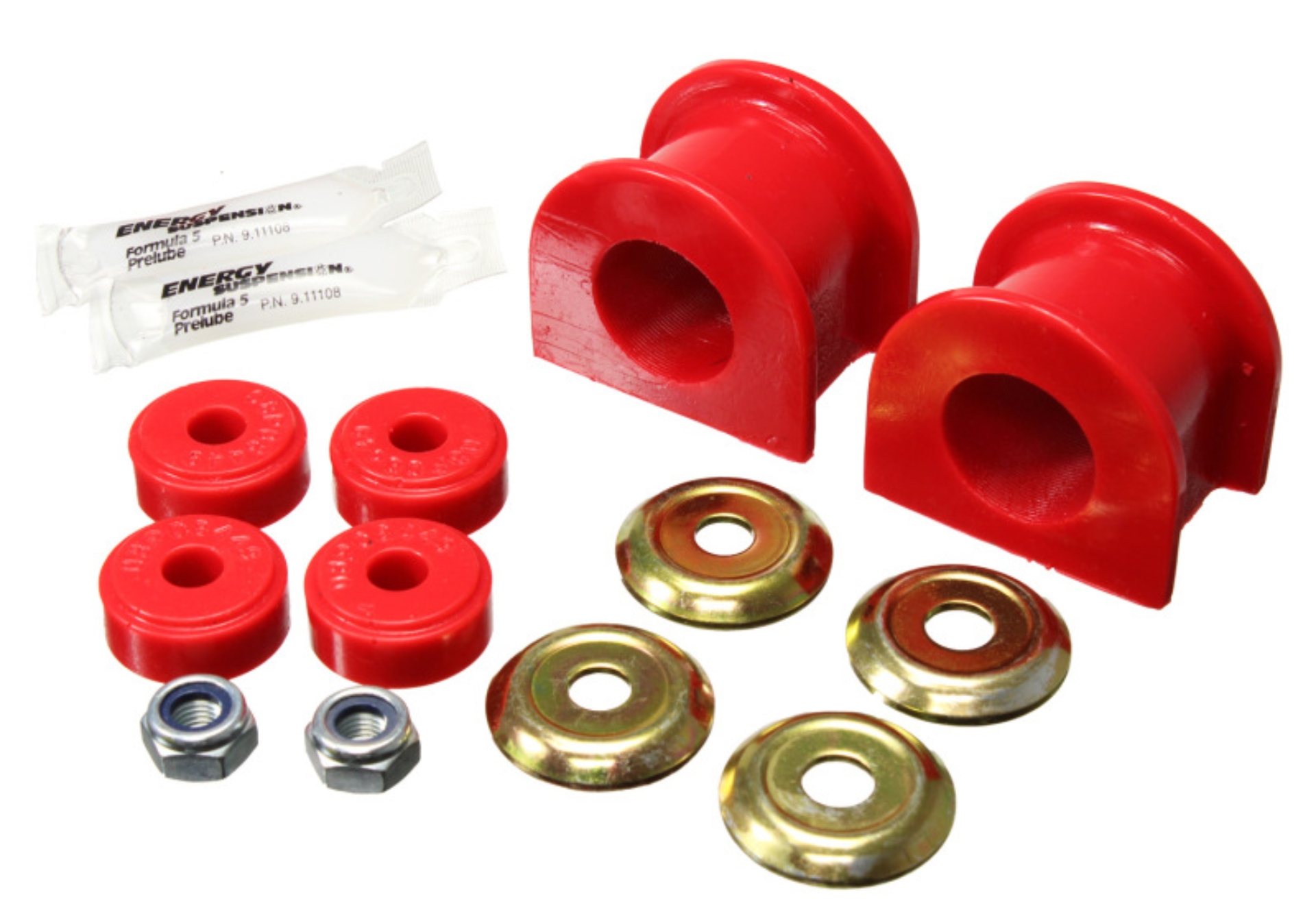Picture of Energy Suspension ES Sway Bar Bushings-Red Bushing Kits - 8.5153R