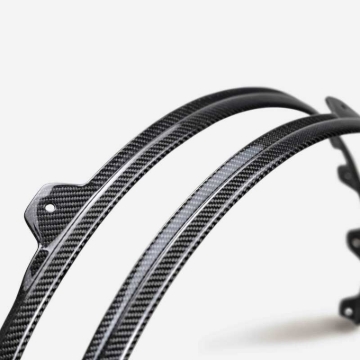 Picture of Anderson Composites 21-22 Ford Mustang Mach 1 Carbon Fiber Front Fender Extension