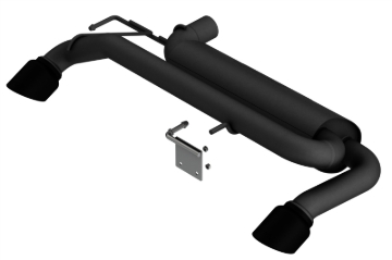 Picture of Borla 21-22 Ford Bronco 2.3L 4WD Touring Axle Back Exhaust w/ Black Coated Tips