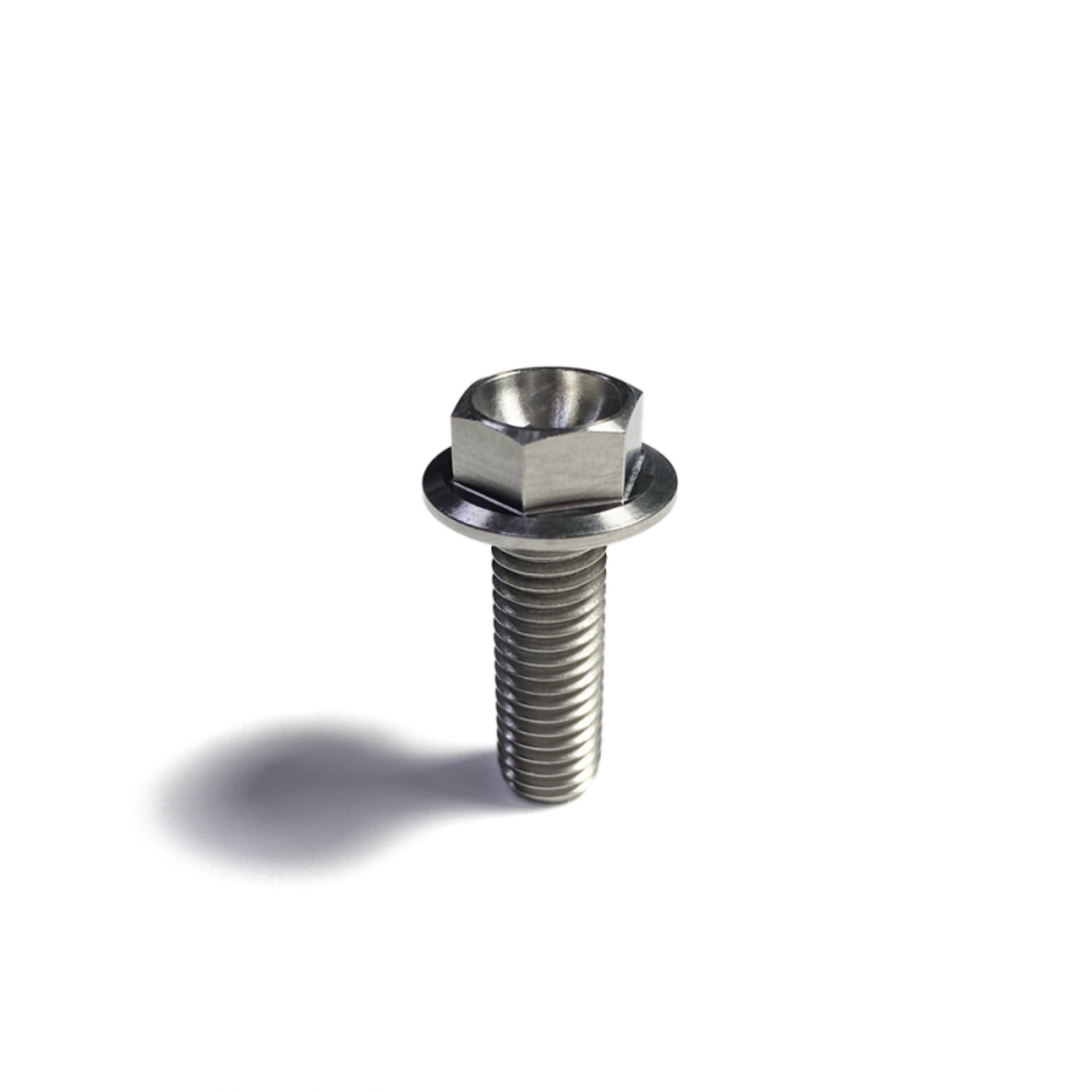 Picture of Ticon Flanged 6 Point Hex Titanium Bolt M10x20x1.25TP 14mm