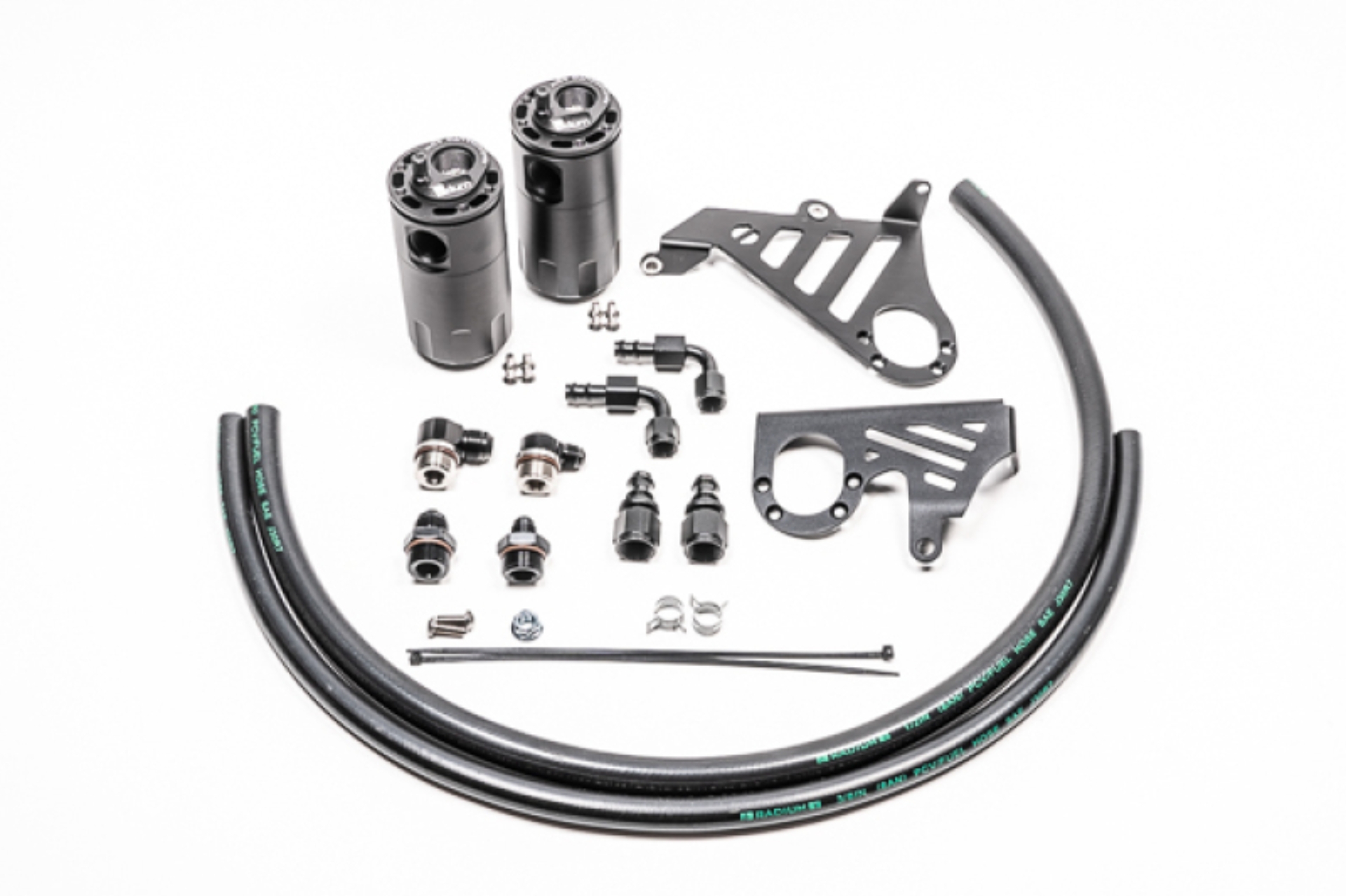Picture of Radium Engineering Dual Catch Can Kit 2015-18 Focus ST Fluid Lock