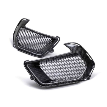 Picture of Anderson Composites 21-22 Ford Mustang Mach 1 Carbon Fiber Air Duct Bezels