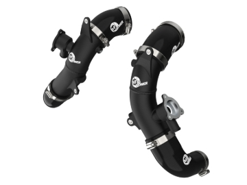 Picture of aFe 2022 Toyota Tundra V6-3.5L (tt) BladeRunner 2.5in Aluminum Hot Charge Pipe - Black