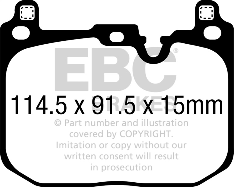 Picture of EBC Bluestuff Brake Pad Sets - DP52393NDX