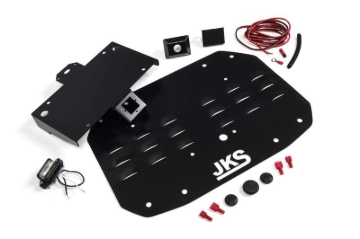 Picture of JKS Manufacturing Jeep Wrangler JL Tailgate Vent Cover w/ License Plate Relocation
