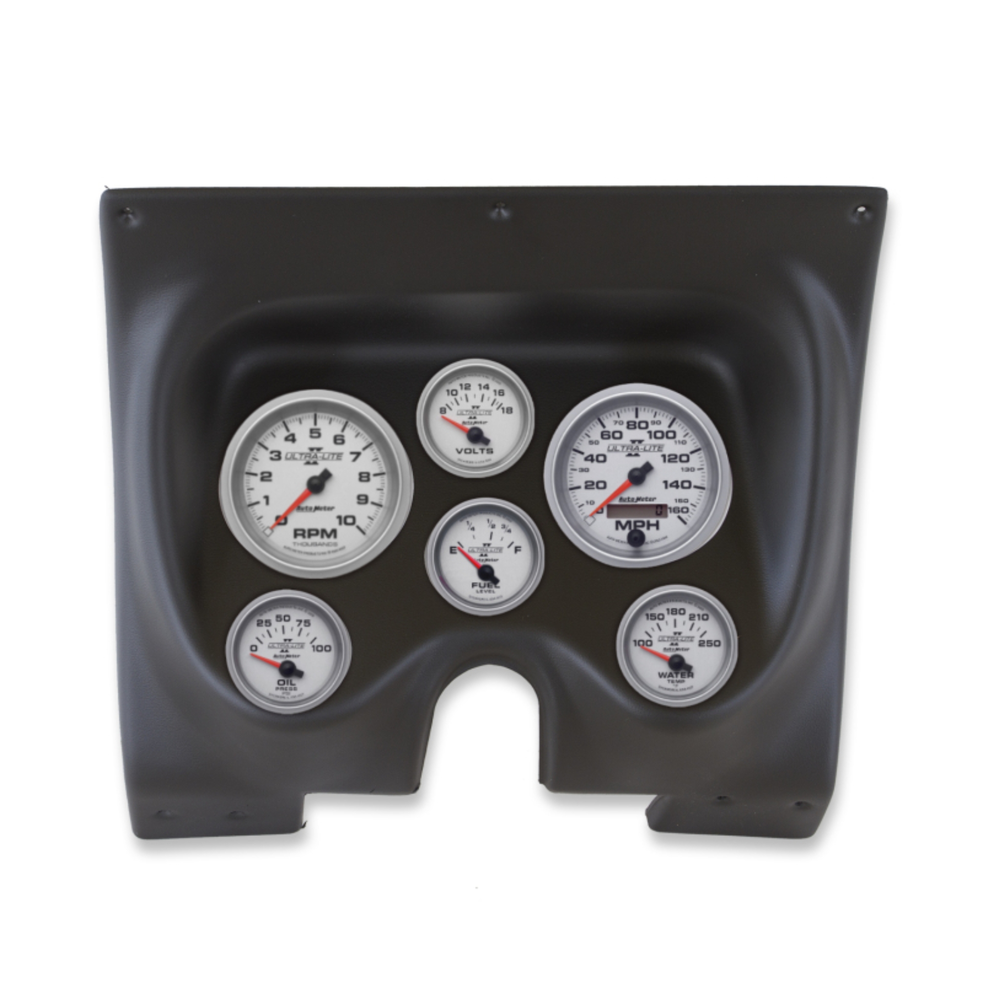 Picture of Autometer 67-68 Camaro/Firebird Ultra-Lite II Direct Fit Gauge Kit 6pc Tach/Mph/Fuel/Oilp/Wtmp/Volt