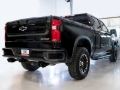 Picture of AWE Tuning 22-23 GMC Sierra 1500 AT4X 6.2L 0FG Catback Split Dual (Flat Bumper) - Diamond Black Tips