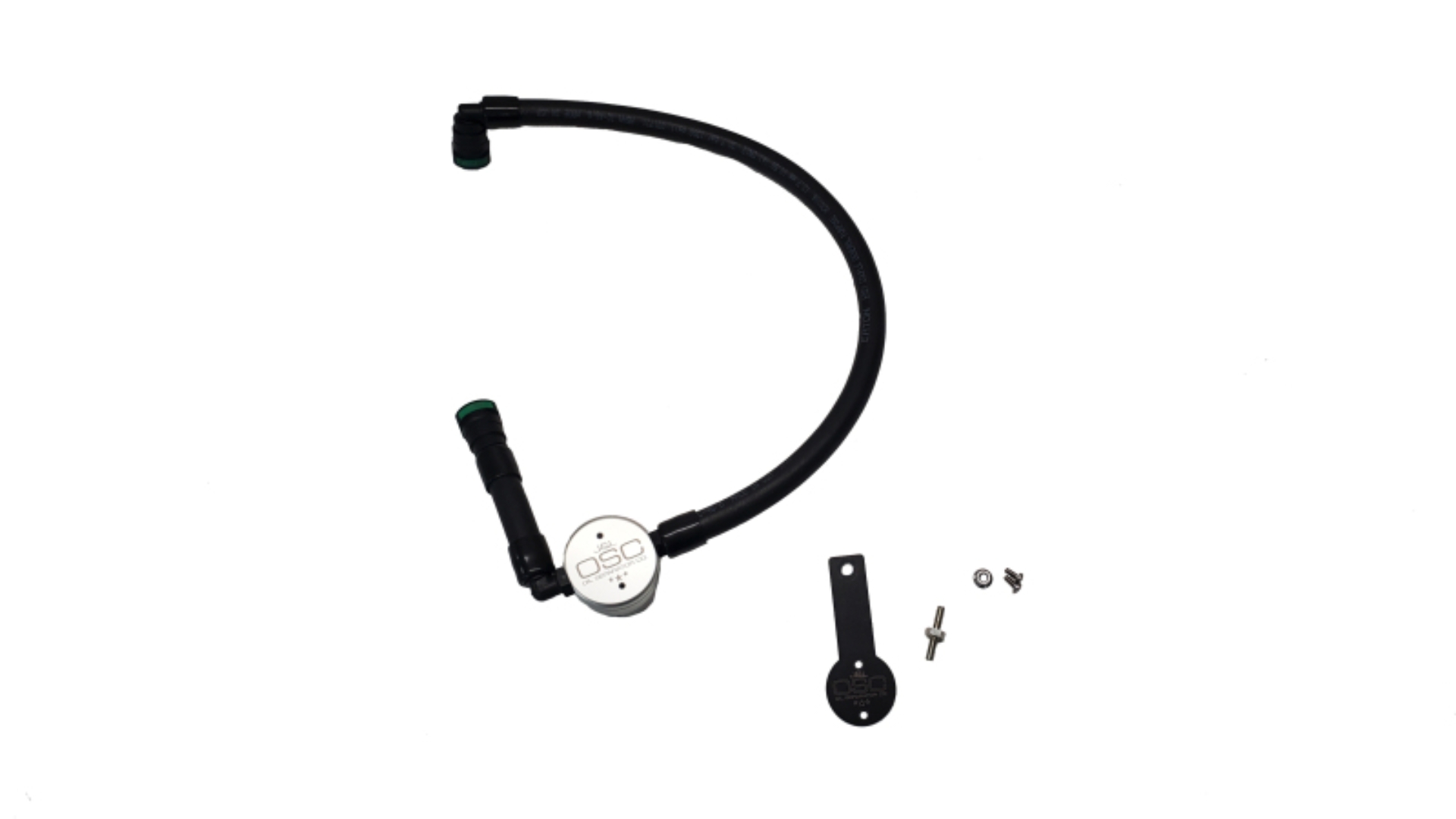 Picture of J&L 16-25 Dodge Durango / Jeep Grand Cherokee 3.6L Oil Separator 3.0 Passenger Side - Clear Anod