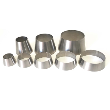 Picture of Ticon Industries 1.2mm Thickness 3in to 4in Titanium Transition Reducer Cone