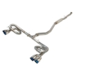 Picture of Remark 2022+ Honda Civic Hatchback Sport Touring FL1 (Link Loop)Cat-Back Exhaust Burnt Stainless Tip