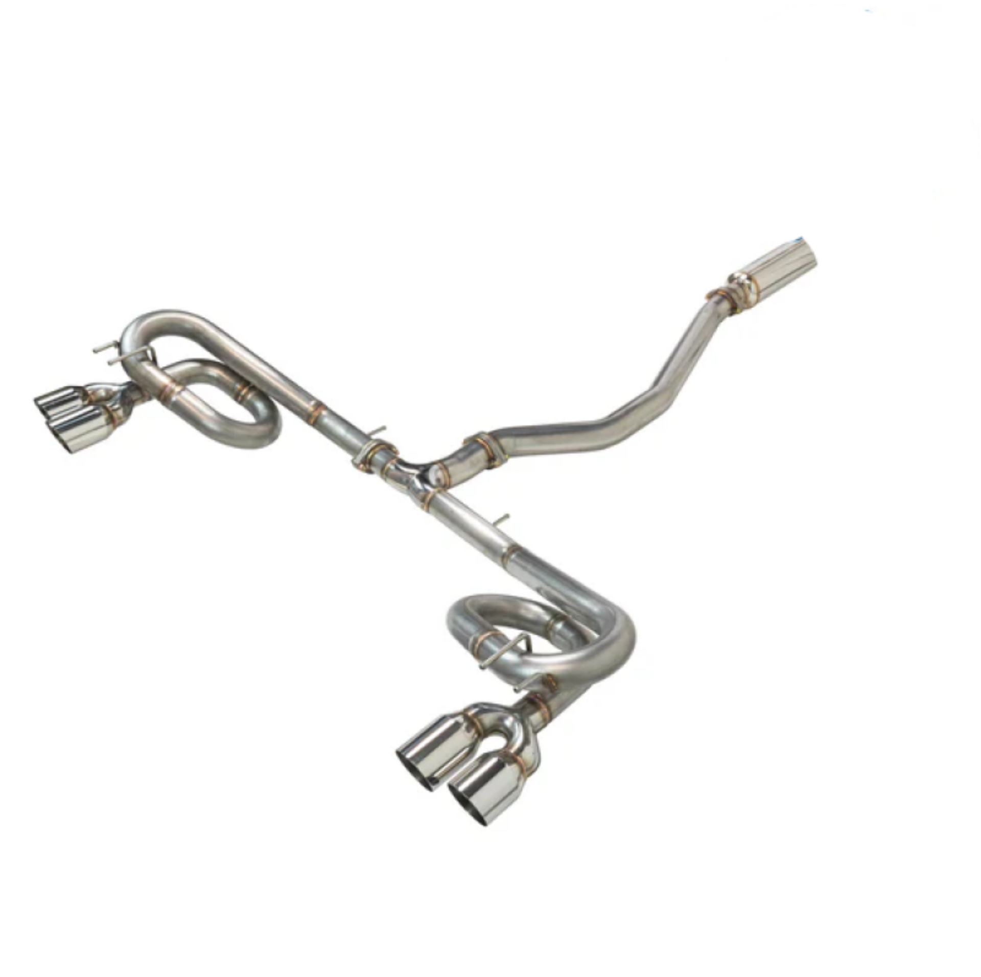 Picture of Remark 2022+ Honda Civic Hatchback Sport Touring FL1 (Link Loop)Cat-Back Exhaust Stainless Steel Tip